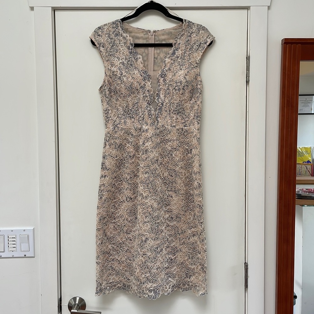 Gorgeous Nicole Miller embroidered dress.